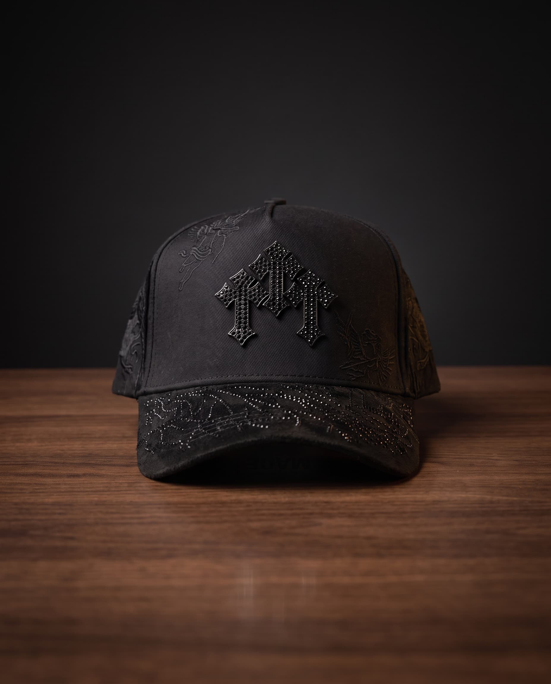 Trinity Onyx — All Black / Black Crystals