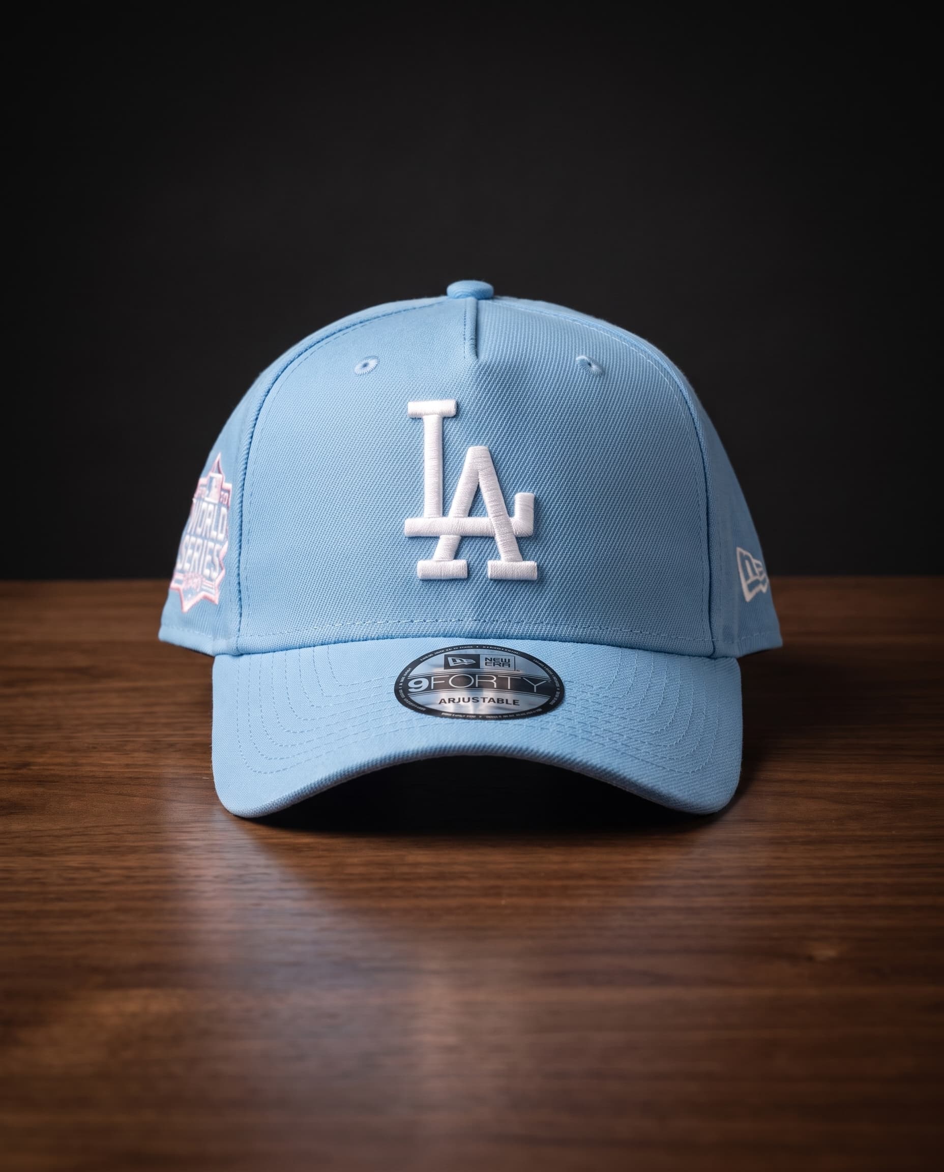 Skyline Frost — Sky Blue / White Embroidery