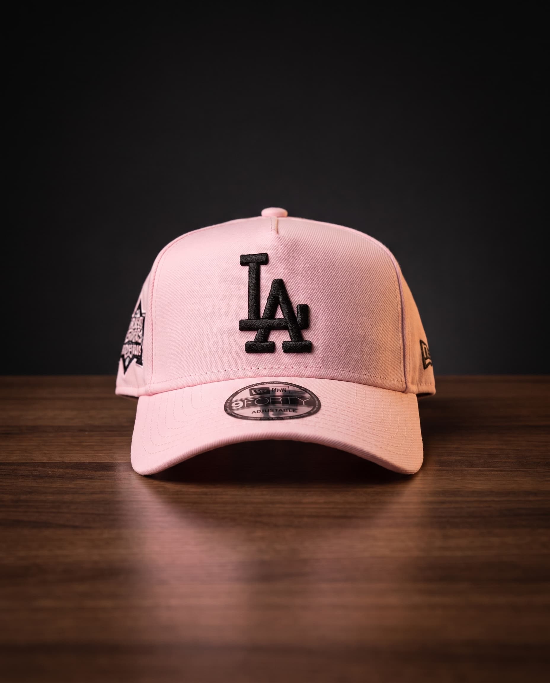Blush Noir — Pastel Pink / Black Logo