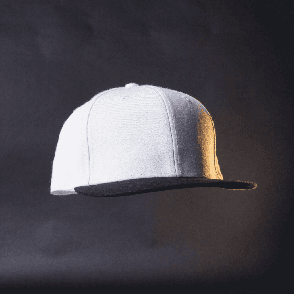 Whiteout — White / Black Brim